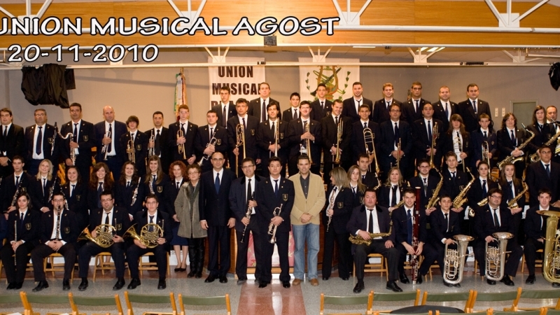 Periodo 2010-2013 Director titular Banda Unión Musical de Agost
